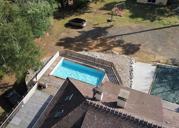 Havre De Paix Familial & Piscine - L'instant Clef Casa de Férias Guécélard